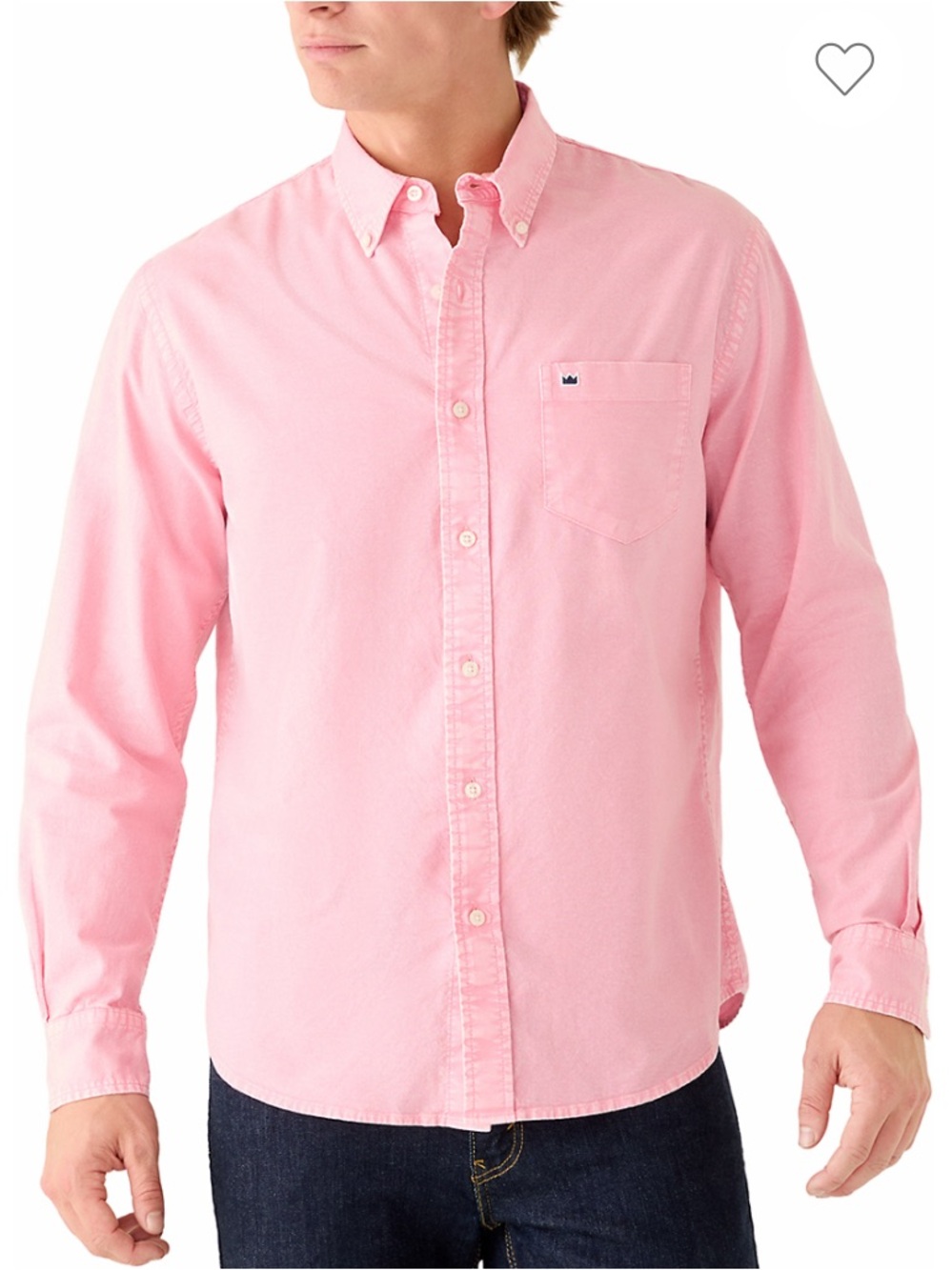 Crown & Ivy Washed Oxford Shirts Men’s Size Large